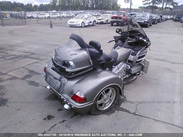 1HFSC47H38A711531 - 2008 HONDA GL1800 GRAY photo 4