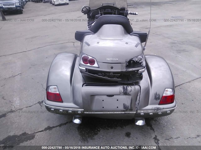 1HFSC47H38A711531 - 2008 HONDA GL1800 GRAY photo 6