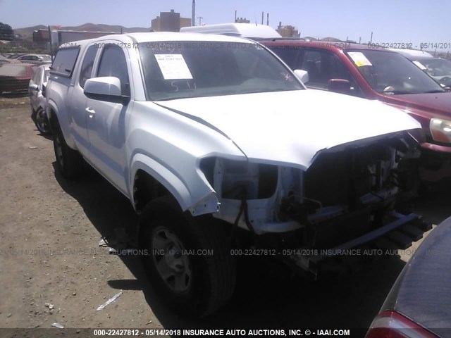 5TFRX5GN1GX061988 - 2016 TOYOTA TACOMA ACCESS CAB/SR/SR5 白色 照片 1