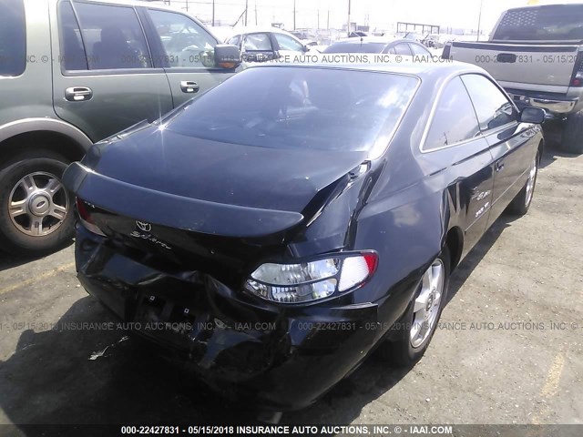 2T1CF28P1YC401194 - 2000 TOYOTA CAMRY SOLARA SE/SLE შავი ფოტო 4
