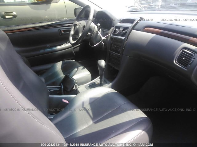 2T1CF28P1YC401194 - 2000 TOYOTA CAMRY SOLARA SE/SLE შავი ფოტო 5