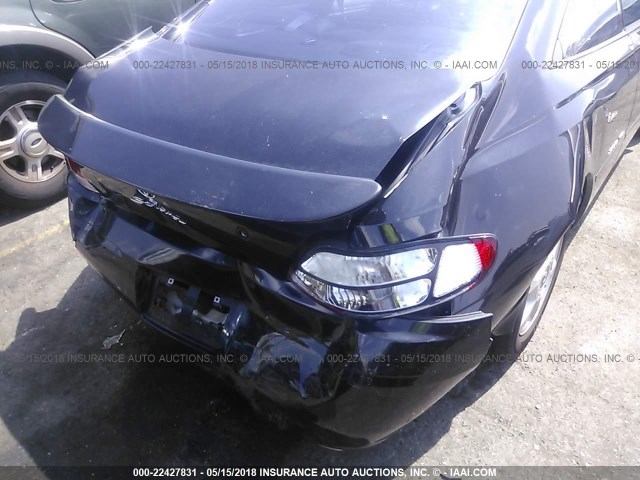 2T1CF28P1YC401194 - 2000 TOYOTA CAMRY SOLARA SE/SLE შავი ფოტო 6