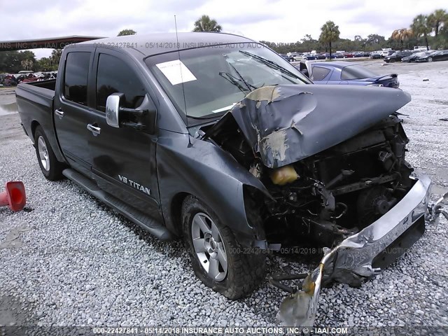 1N6BA07A26N544612 - 2006 NISSAN TITAN XE/SE/LE GREEN photo 1