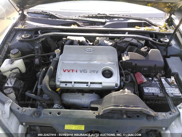 4T1BF32KX3U562424 - 2003 TOYOTA CAMRY LE/XLE/SE 绿色 照片 10