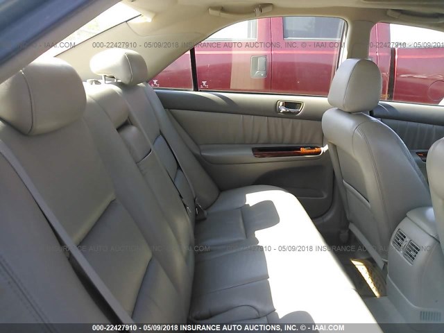 4T1BF32KX3U562424 - 2003 TOYOTA CAMRY LE/XLE/SE 绿色 照片 8