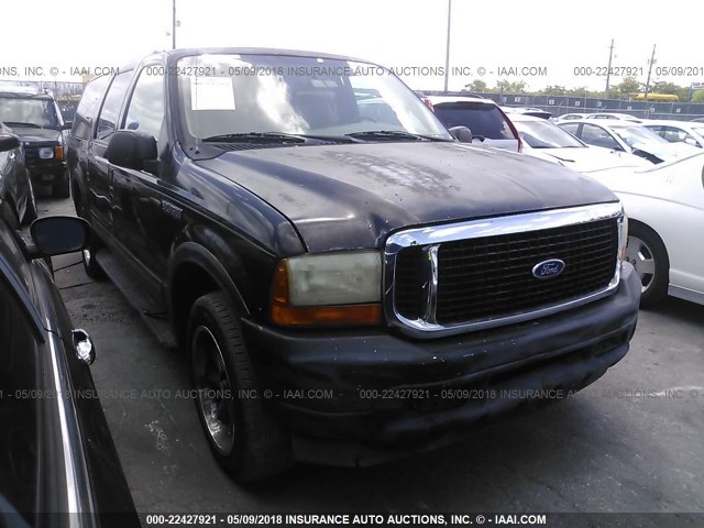 1FMNU42S6YEA53442 - 2000 FORD EXCURSION LIMITED BLACK photo 1