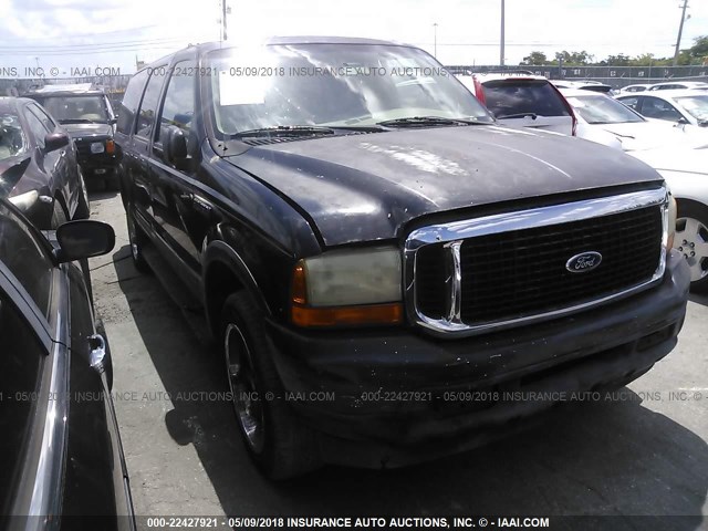 1FMNU42S6YEA53442 - 2000 FORD EXCURSION LIMITED BLACK photo 6
