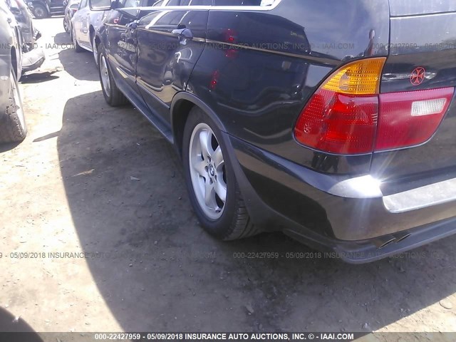 5UXFB33593LH50501 - 2003 BMW X5 4.4I BLACK photo 6