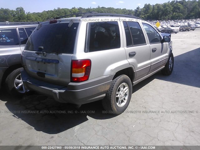 1J4GW48S94C326050 - 2004 JEEP GRAND CHEROKEE LAREDO/COLUMBIA/FREEDOM 灰色 照片 4