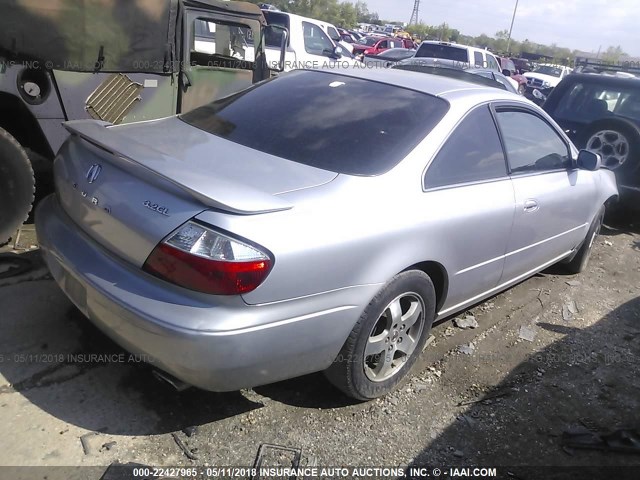 19UYA42493A000179 - 2003 ACURA 3.2CL SILVER photo 4