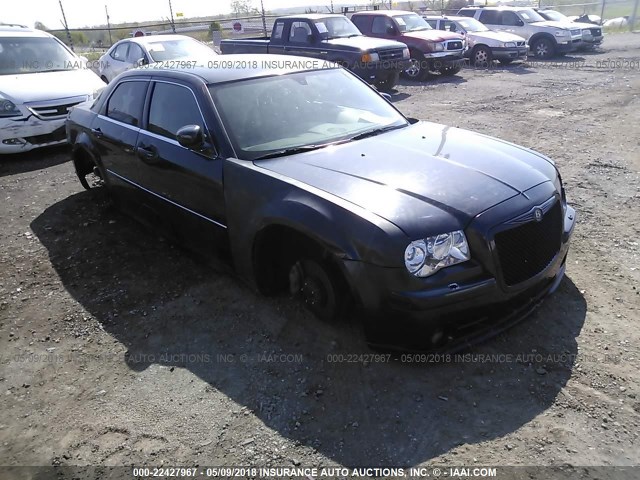 2C3KA73W56H496923 - 2006 CHRYSLER 300C SRT-8 BLACK photo 1