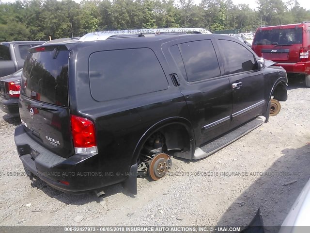 5N1BA0ND1BN624232 - 2011 NISSAN ARMADA SV/SL/PLATINUM BLACK photo 4