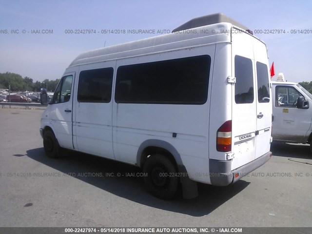 WD5PD644X45663685 - 2004 SPRINTER 2500 SPRINTER  WHITE photo 3