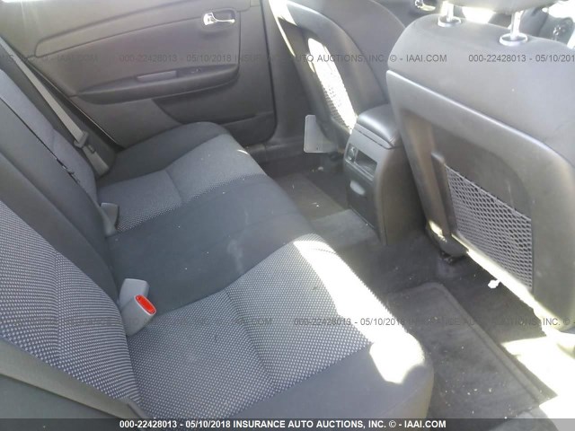 1G1ZC5EB2AF108133 - 2010 CHEVROLET MALIBU 1LT 银色 照片 8