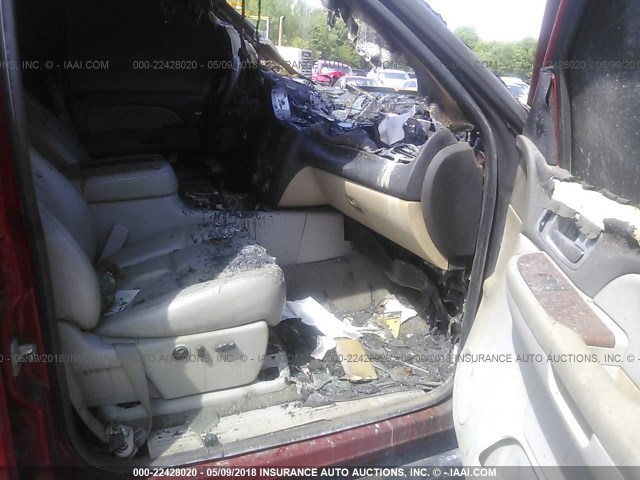 1GCHK23658F125819 - 2008 CHEVROLET SILVERADO K2500 HEAVY DUTY RED photo 5