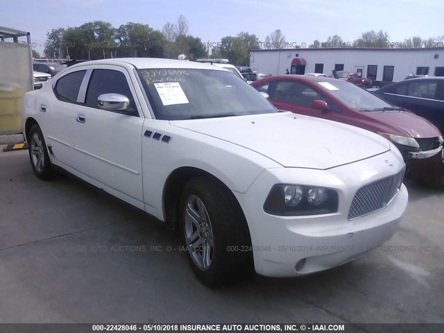 2B3KA43G07H785276 - 2007 DODGE CHARGER SE/SXT WHITE photo 1