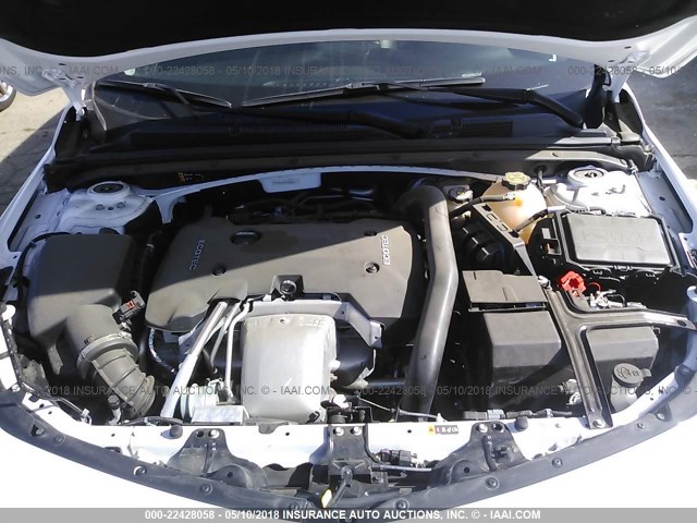 1G1ZH5SX7GF202079 - 2016 CHEVROLET MALIBU PREMIER 白色 照片 10
