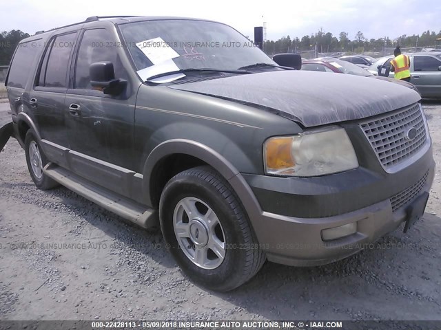 1FMFU17L44LA37556 - 2004 FORD EXPEDITION EDDIE BAUER GRAY photo 1