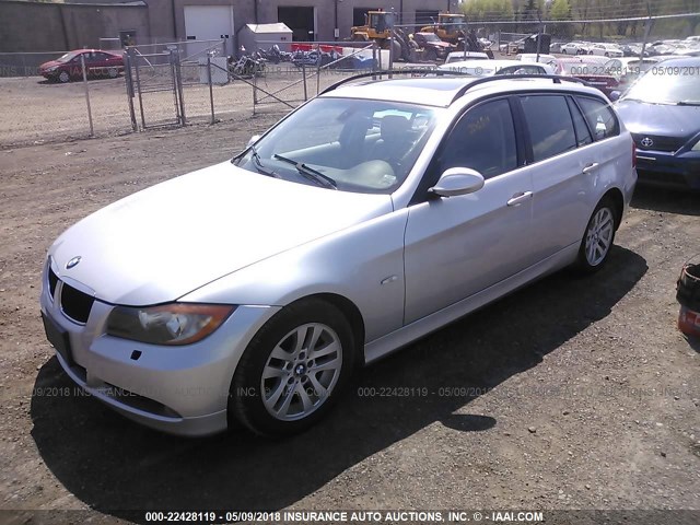 WBAVT73557FZ35404 - 2007 BMW 328 XIT SILVER photo 2