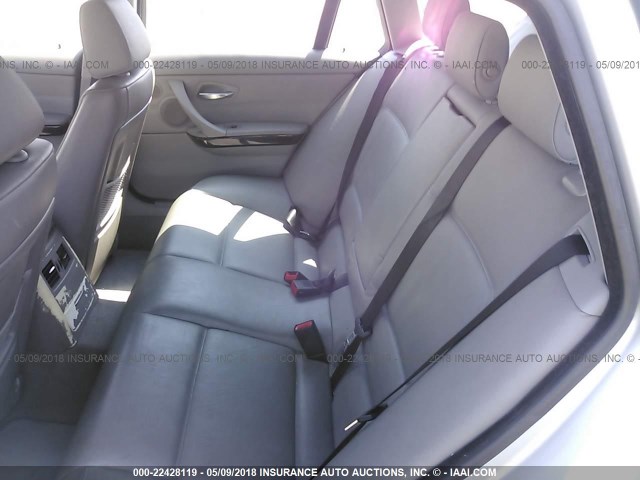 WBAVT73557FZ35404 - 2007 BMW 328 XIT SILVER photo 8