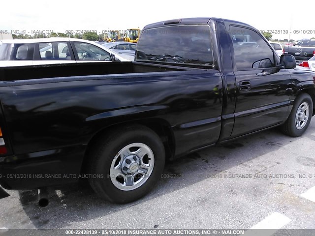 1GTEC14XX5Z260757 - 2005 GMC NEW SIERRA C1500 BLACK photo 6