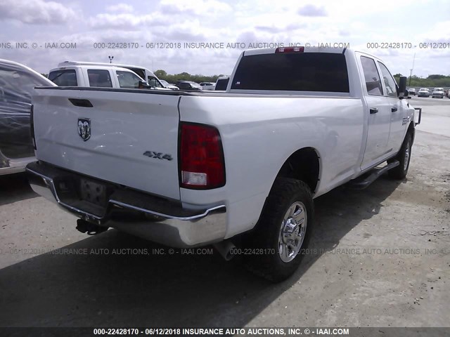 3C6UR5HL2GG337463 - 2016 RAM 2500 ST WHITE photo 4
