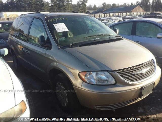 2C4GP44R43R344466 - 2003 CHRYSLER TOWN & COUNTRY LX Champagne photo 1