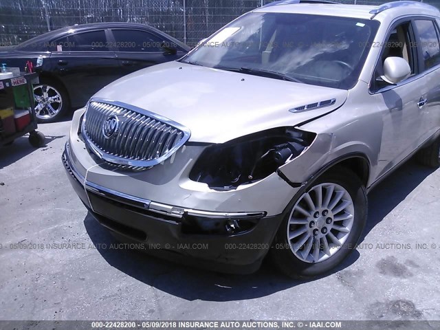 5GAKRAED2CJ170862 - 2012 BUICK ENCLAVE Champagne photo 6