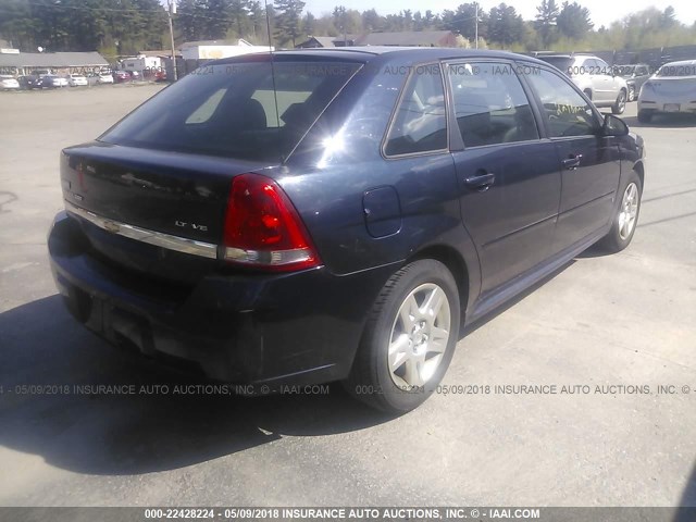 1G1ZT68N87F113907 - 2007 CHEVROLET MALIBU MAXX LT BLUE photo 4