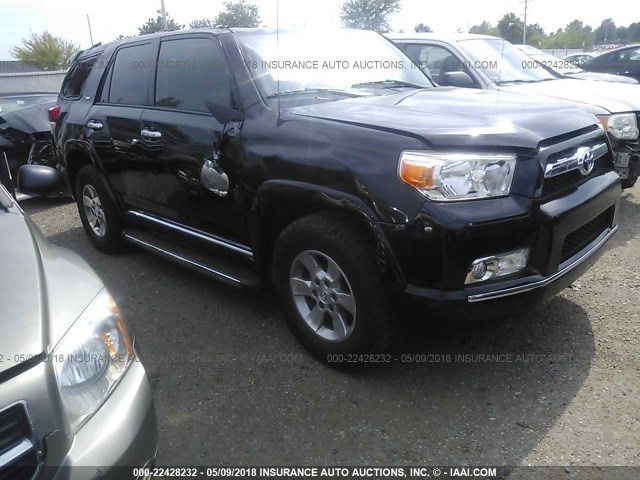 JTEZU5JR9C5037556 - 2012 TOYOTA 4RUNNER SR5/LIMITED BLACK photo 1