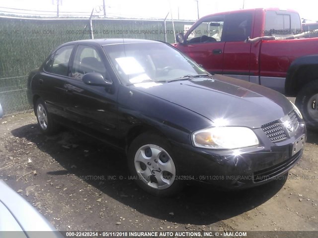 3N1CB51D65L541637 - 2005 NISSAN SENTRA 1.8/1.8S BLACK photo 1