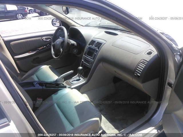 JN1DA31A72T304292 - 2002 NISSAN MAXIMA GLE/SE GOLD photo 5