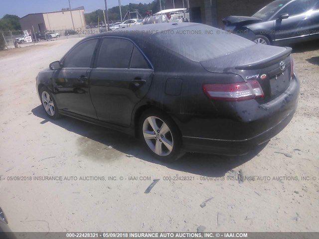 4T1BF3EK3AU116978 - 2010 TOYOTA CAMRY SE/LE/XLE 黑色 照片 3