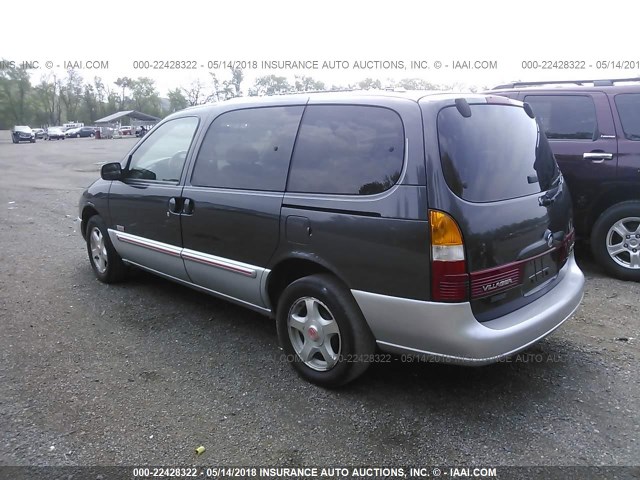 4M2XV11T4XDJ29922 - 1999 MERCURY VILLAGER GRAY photo 3