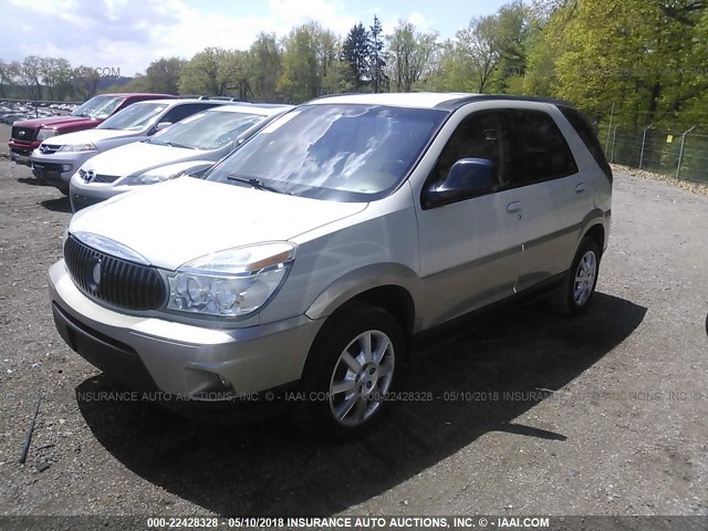 3G5DA03E55S523589 - 2005 BUICK RENDEZVOUS CX/CXL TAN photo 2