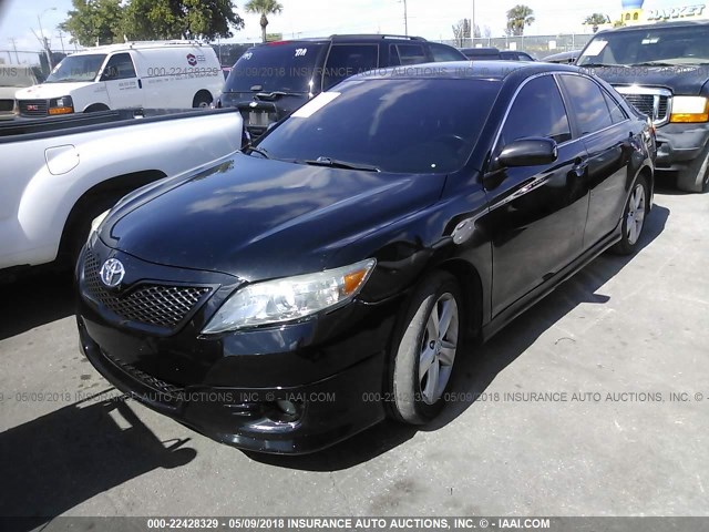 4T1BK3EKXBU124346 - 2011 TOYOTA CAMRY SE/LE/XLE Қара фото 2