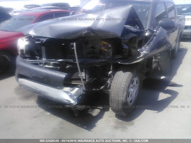 5TFJX4CN0CX016113 - 2012 TOYOTA TACOMA DOUBLE CAB 灰色 照片 6