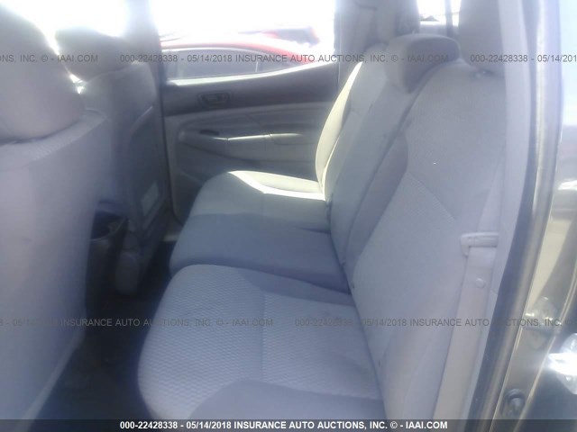 5TFJX4CN0CX016113 - 2012 TOYOTA TACOMA DOUBLE CAB 灰色 照片 8