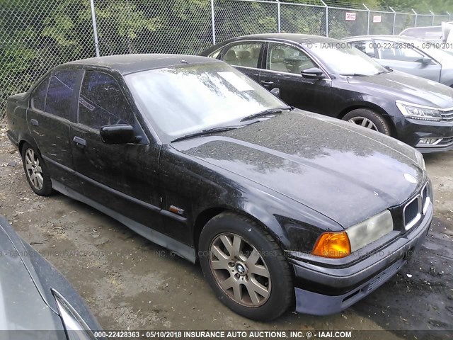 4USCD8324TLC70667 - 1996 BMW 318 I AUTOMATIC BLACK photo 1