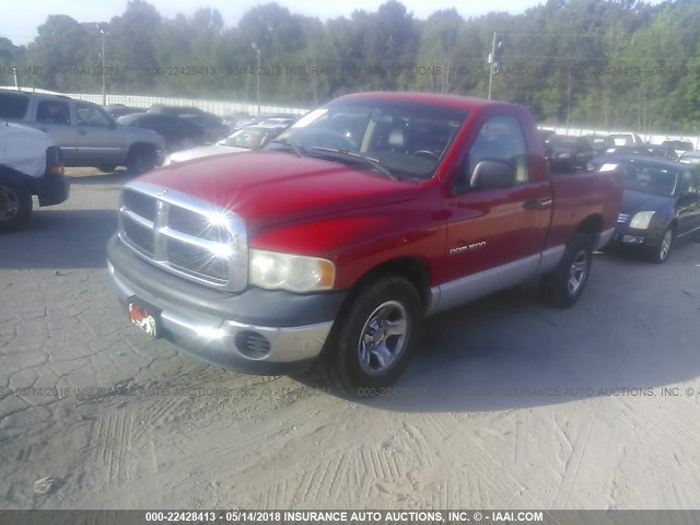 1D7HA16K13J623856 - 2003 DODGE RAM 1500 ST RED photo 2