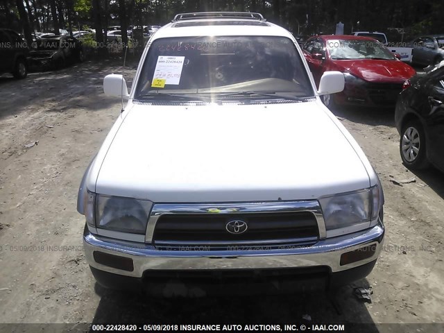 JT3HN87R6V0079645 - 1997 TOYOTA 4RUNNER LIMITED WHITE photo 6