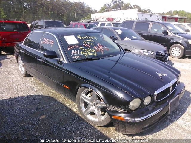 SAJWA79C85SG48960 - 2005 JAGUAR XJ8 L BLACK photo 1