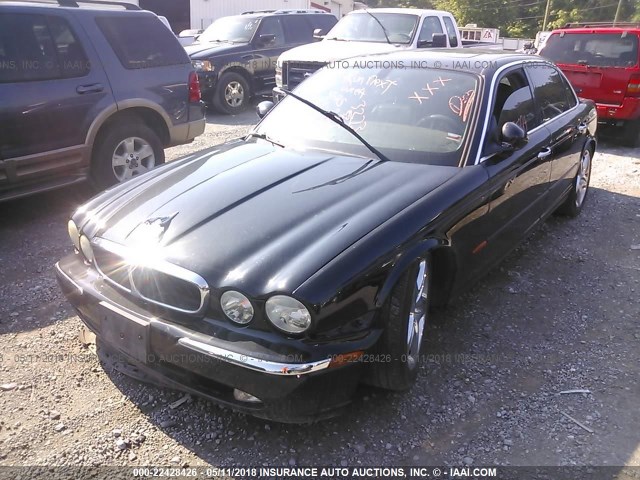 SAJWA79C85SG48960 - 2005 JAGUAR XJ8 L BLACK photo 2