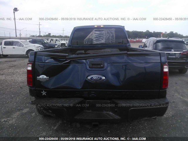 1FT8W3DT4FEC22513 - 2015 FORD F350 SUPER DUTY BLUE photo 8