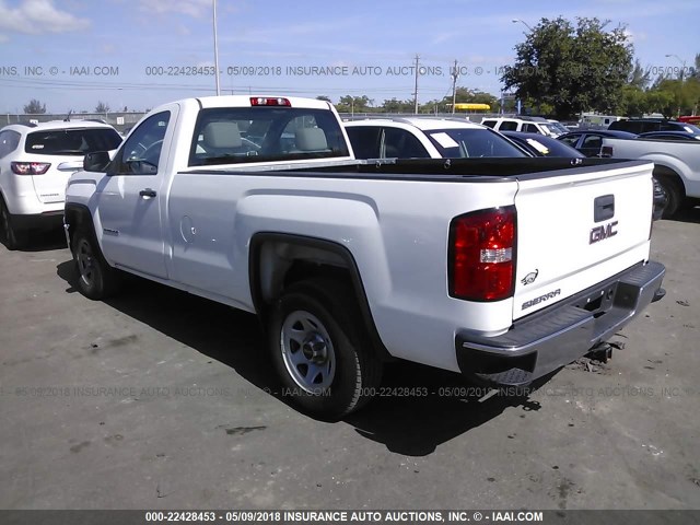 1GTN1TEC7FZ900809 - 2015 GMC SIERRA C1500 WHITE photo 3