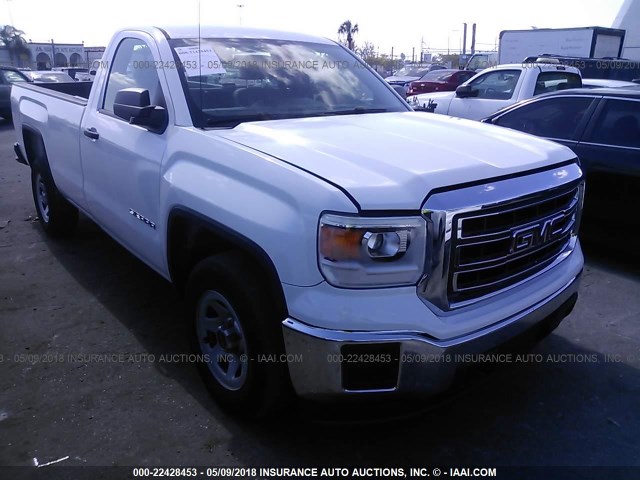 1GTN1TEC7FZ900809 - 2015 GMC SIERRA C1500 WHITE photo 6