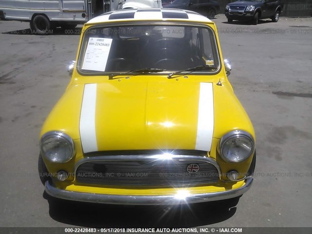 XL2S1N03022206 - 1980 AUSTIN MINI1.3I  YELLOW photo 6