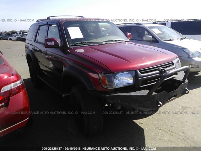 JT3HN86R119056927 - 2001 TOYOTA 4RUNNER SR5 RED photo 1