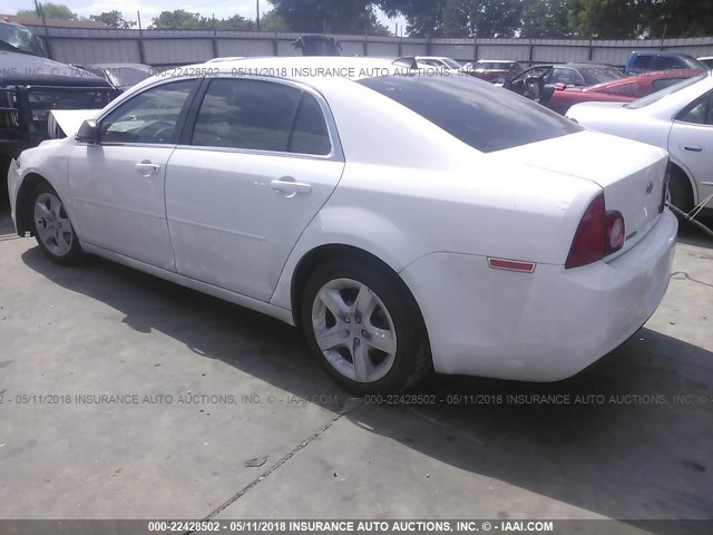 1G1ZB5E04CF329138 - 2012 CHEVROLET MALIBU LS 白色 照片 3