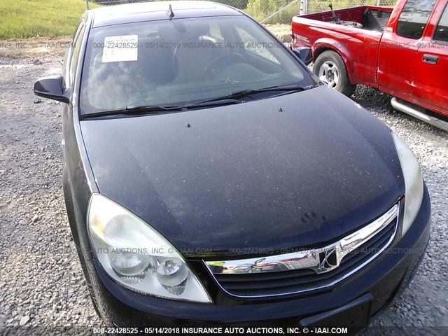 1G8ZV57737F159802 - 2007 SATURN AURA XR BLACK photo 6